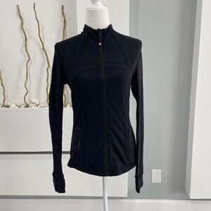 lululemon athletica Black Zip-Up Active Jacket
